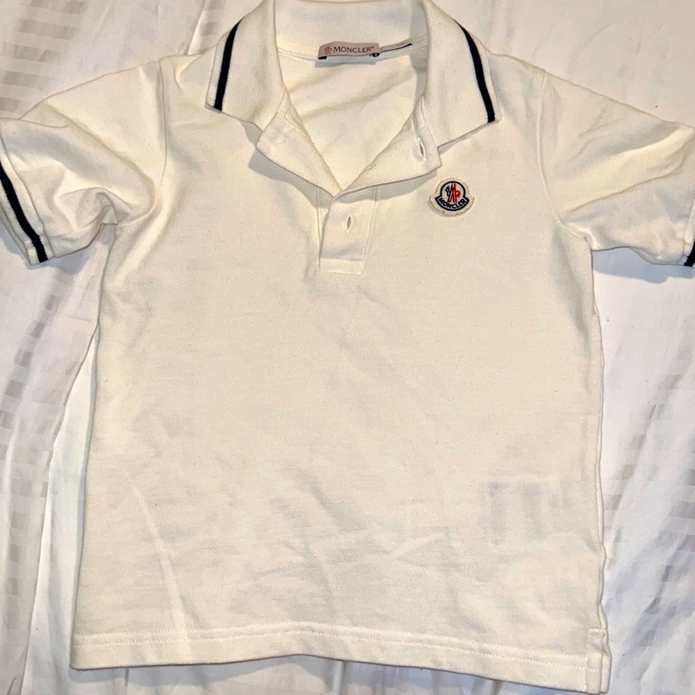 Boys Moncler polo shirt